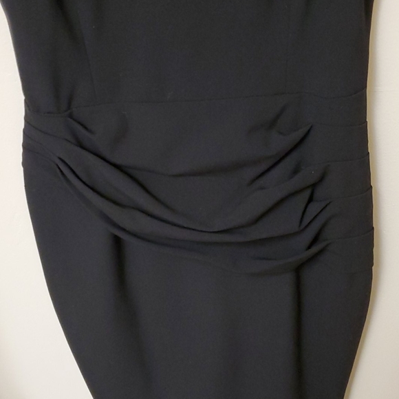 Cache LBD mock turtleneck cold shoulder dress 2 - Picture 5 of 10